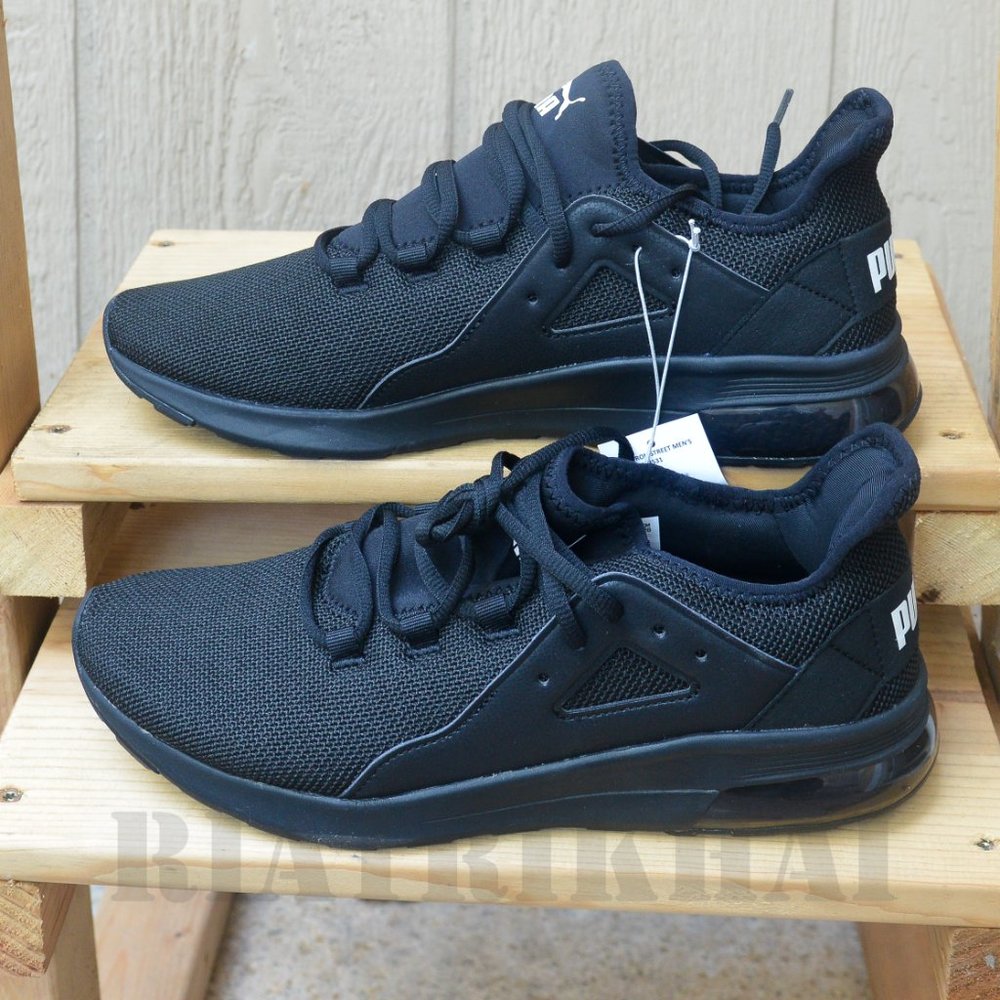 Black PUMA Men's Electron Street Shoe - Picture 2 of 6